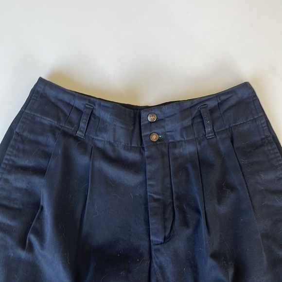 Vintage 80s Calvin Klein baggy pleated trousers - Picture 5 of 8